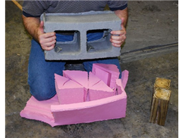 GS-A35 addition silicone rubber for concrete casting