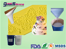 GS-A20  20 shore A FDA rtv-2 liquid silicone rubber for cake mold