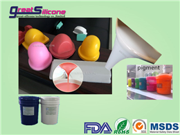 GS-P16 condensation cure liquid silicone rubber for pad printing