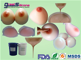 GS-6000 extreme soft medical grade liquid silicone rubber for prosthetic breast