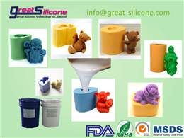 GS-C20 20shoreA mold making silicone rubber for 3D soap mold