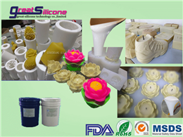 GS-A20 food grade liquid silicone rubber for 3D candle molds