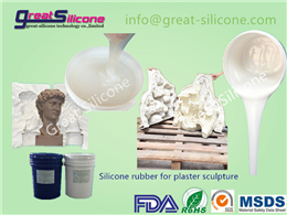 GS-C20 condensation cure silicone rubber for plaster sculpture mould making