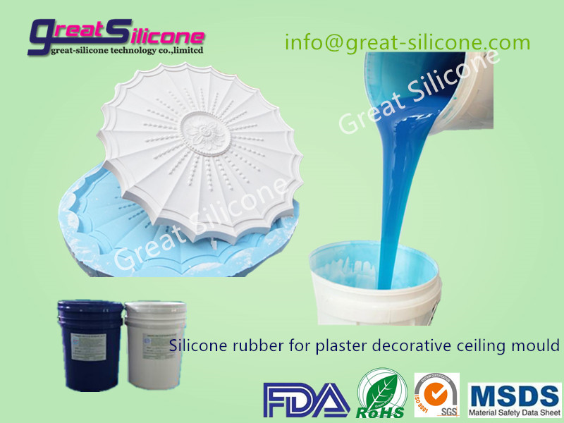 Gs A15 Soft Silicone Rubebr For Gypsum Plaster Ceiling