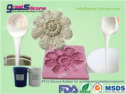GS-C15 Plaster wall or ceiling decoration mould making silicone rubber