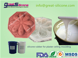 Platinum cure Silicone Rubber RTV2 for Gypsum/Plaster Ceiling Domes