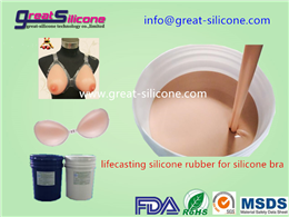 GS-600 medical grade platinum cure silicone rubber for silicone fake chest
