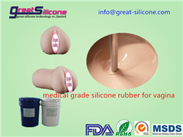 GS-6000 extreme soft medical grade liquid silicone rubber for silicone vagina