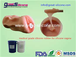 GS-600 food grade lifecasting liquid silicone rubber for vagina