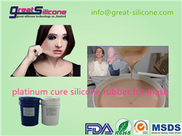 GS-6000Platinum cure Medical Silicone for Rubber Mask Lifecasting RTV Silicone