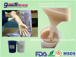 GS-6000 real skin feel silicone rubber material for prosthetic mold make liquid silicone rubber