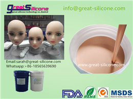 GS-615 good tear and tensile strength silicone rubber for silicone mask