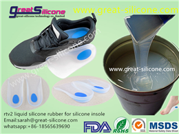 GS-600 Shoes Insole Silicone Rubber Food Grade RTV Silicone Rubber For Foot Protect Shoe-pad