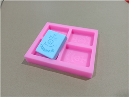 Custom Made silicone soap Mould Customize DIY Soap Mold Customized Logo