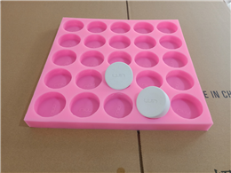 Round Soap Mold Custom 25Cavity with Brand Logo Name Personalized Soap Molds