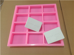 Silicone Handmade Soap Mold Custom Supplier manufacture Customized Soap Mould Resin Crafts Mold with Personal logo and size