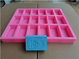 Rectangle Custom Soap Mold Customized Soap Mold with Personal Logo Brand Name