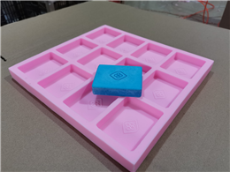 12Cavities Custom Soap Molds Silicone Scented Wax Mold Melt Wax Molds