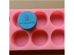 10 Cavity Custom Soap Mould with Personal Logo Name